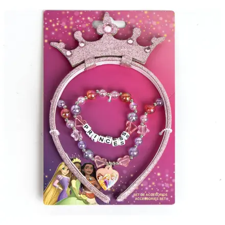 Disney Princess Heart Jewel si Set Benda de Par poza produsului