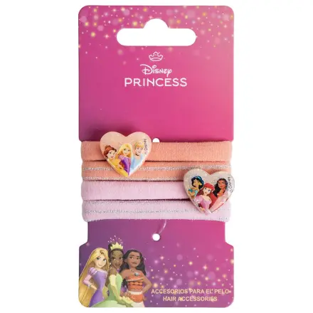 Set elastic de par Disney Princess Heart, 4 buc. poza produsului