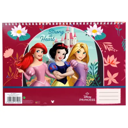 Disney Princesses Strong bloc de schite A/4 spiralat, 30 coli poza produsului