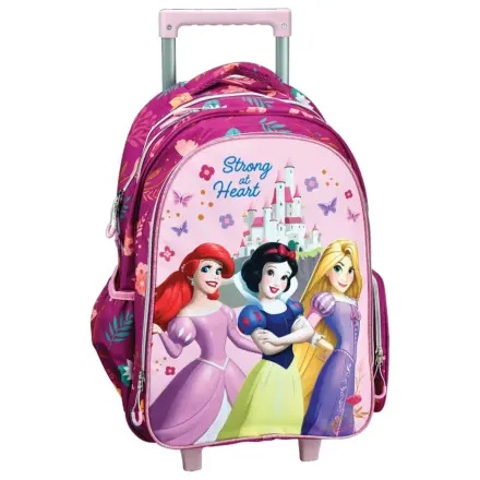 Disney Princess Strong Rolling Ghiozdan de scoala cu roti, Geanta 46 cm poza produsului