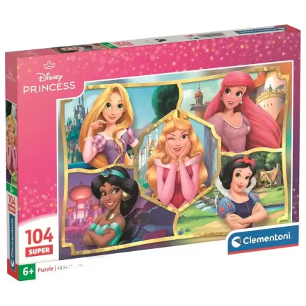 Disney Princess super puzzle 104 piese poza produsului