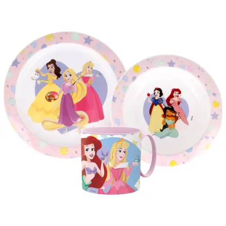Disney Princess True Set de vase, Set Micro Plastic cu cana de 265 ml poza produsului