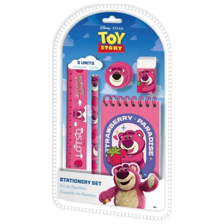 Disney Toy Story Lotso Strawberry set papetarie 5 bucati poza produsului