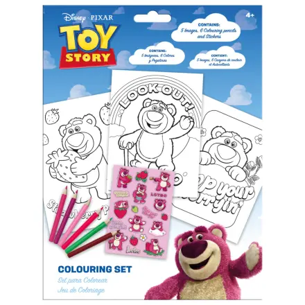 Disney Toy Story Lotso Strawberry set de colorat cu stickere poza produsului