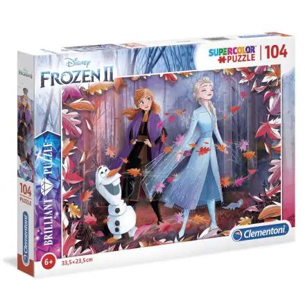 Disney Frozen 2 puzzle strălucitor 104 piese termékfotója