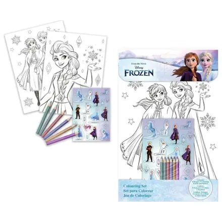Disney Frozen Believe carte de colorat + set de abtibilduri poza produsului