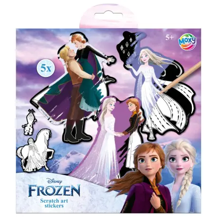 Disney Frozen Destiny Scratch Art Set autocolante poza produsului