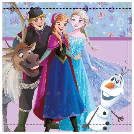 Disney Frozen Friends Forever prosop pentru mâini și față, prosop 30x30cm poza produsului