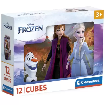 Disney Frozen cube puzzle 12 piese termékfotója