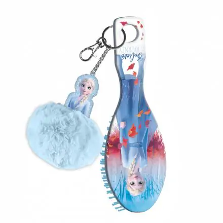 Disney Frozen mini perie de par cu decoratiune pompom poza produsului
