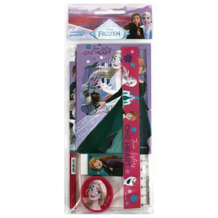 Disney Frozen One Heart Set papetarie 5 bucati poza produsului