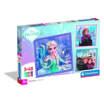 Disney Frozen puzzle 3 x 48 piese termékfotója