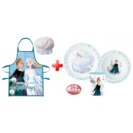 Disney Frozen Royally Cool Christmas Sort si set de vesela din plastic poza produsului