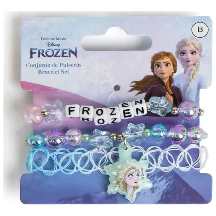 Disney Frozen Snowflakes set de brățări de 3 bucăți poza produsului