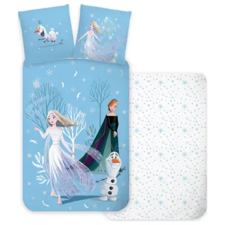Disney Frozen Snowing Day Huse de plapuma pentru copii, prescolari poza produsului