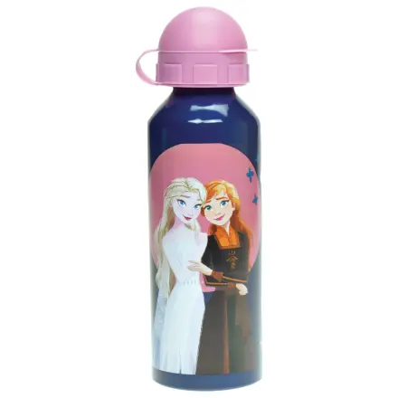 Disney Frozen Together Forever Sticla de apa din aluminiu cu cioc de baut 520 ml poza produsului