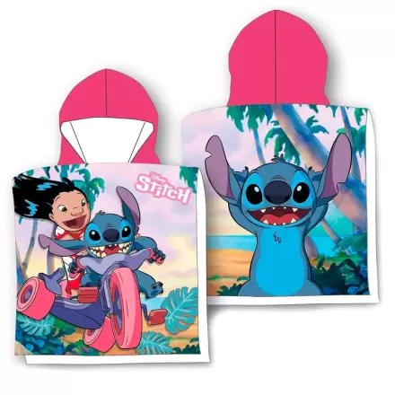 Disney Lilo & Stitch prosop tip poncho din bumbac termékfotója