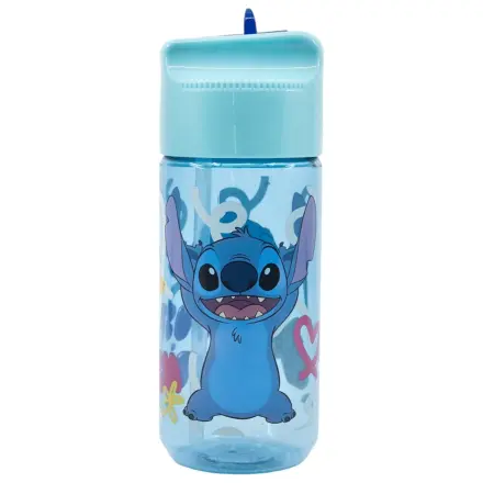 Disney Lilo and Stitch Palms Hydro Plastic Straw sticlă de apă 430 ml poza produsului