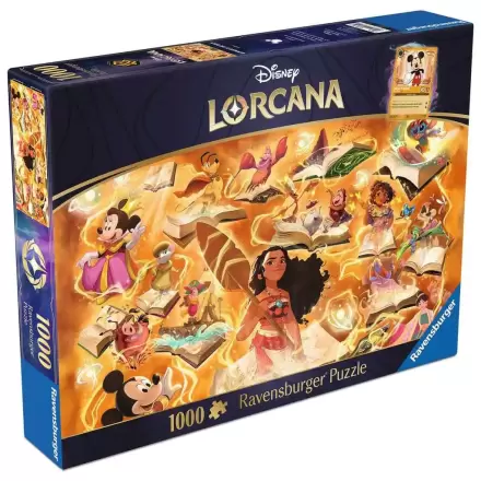 Disney Lorcana Puzzle Glimmers of the Realm: Amber (1000 piese) poza produsului