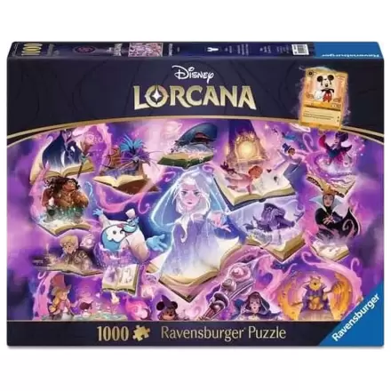 Disney Lorcana Puzzle Glimmers of the Realm: Amethyst (1000 piese) poza produsului