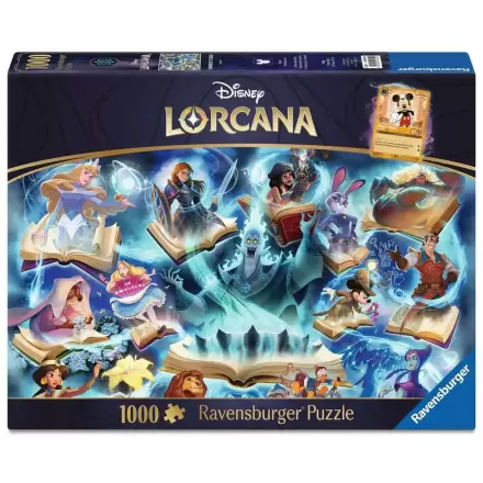 Disney Lorcana Puzzle Glimmers of the Realm: Sapphire (1000 piese) poza produsului