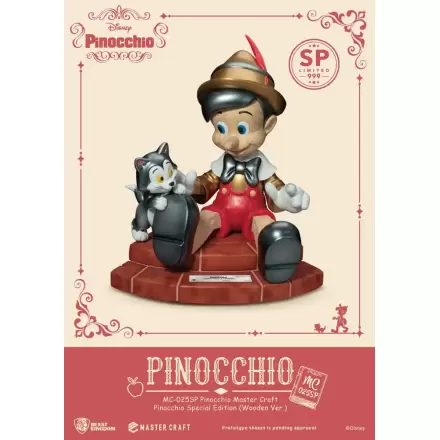 Disney Master Craft Statuie Pinocchio Wooden Ver. Ediție Specială 27 cm poza produsului