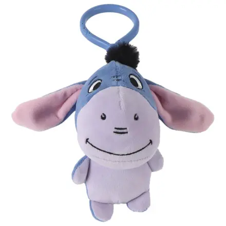 Disney Winnie the Pooh Blue Eeyore figurina de pluș 3D cu agățătoare, charm pentru geantă 13 cm poza produsului