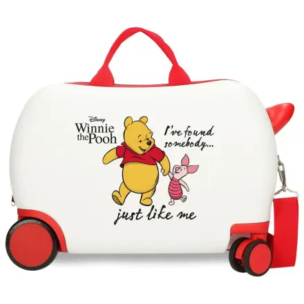 Disney Winnie The Pooh & Piglet ABS geamantan tip troler 45cm poza produsului
