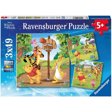 Disney Winnie the Pooh puzzle 3x49 de piese poza produsului