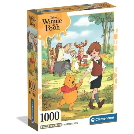 Disney Winnie the Pooh Stroll Compact puzzle cu 1000 de piese poza produsului