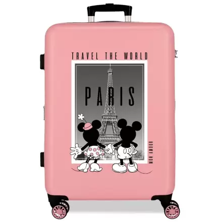 Disney Mickey & Minnie Paris ABS trolley valiză 68cm termékfotója