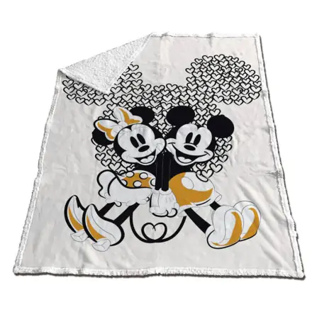Disney Mickey & Minnie pătură sherpa coral poza produsului