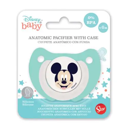 Disney Mickey Baby Suzeta Play and Sleep cu Husa poza produsului