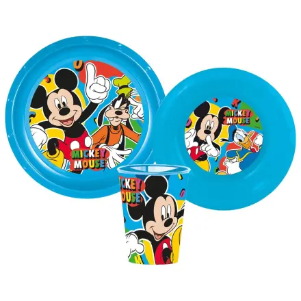 Disney Mickey Cool Summer Set de vesela, Set din plastic poza produsului