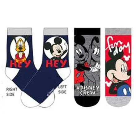 Disney Mickey Crew Sosete pentru copii 27/30 poza produsului