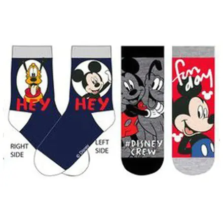 Disney Mickey Crew Șosete pentru copii 31/34 poza produsului
