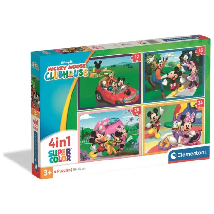 Disney Mickey Mouse Club House puzzle 12-16-20-24 piese poza produsului