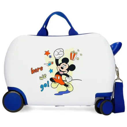 Disney Mickey Here We Go ABS troler valiza 45cm poza produsului