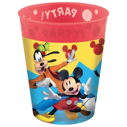 Disney Mickey Jump Into Fun micro premium set de 4 pahare de plastic, 250 ml poza produsului