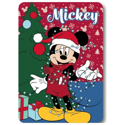 Disney Mickey Lights Christmas Pătura de fleece poza produsului