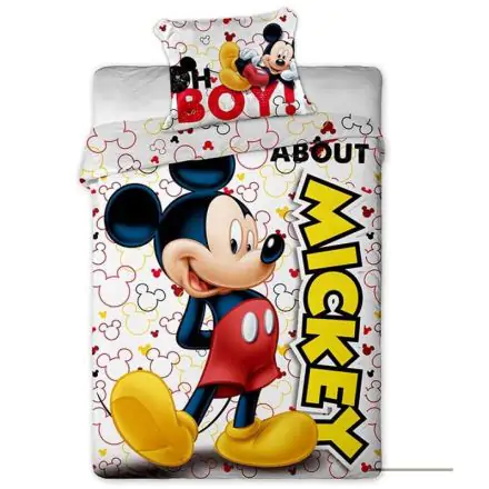 Disney Mickey microfibra husa pilota pat 90cm poza produsului