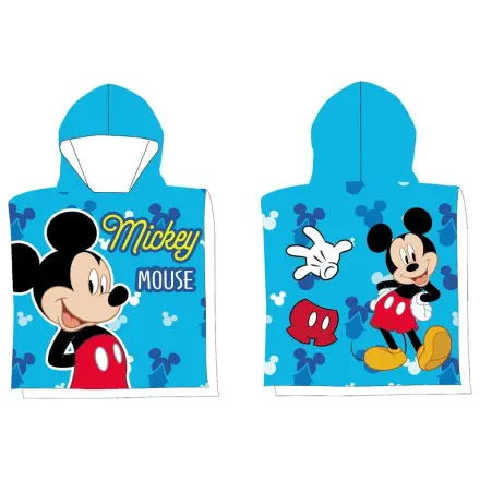 Disney Mickey Play Splash Beach Towel Poncho 50x100 cm poza produsului