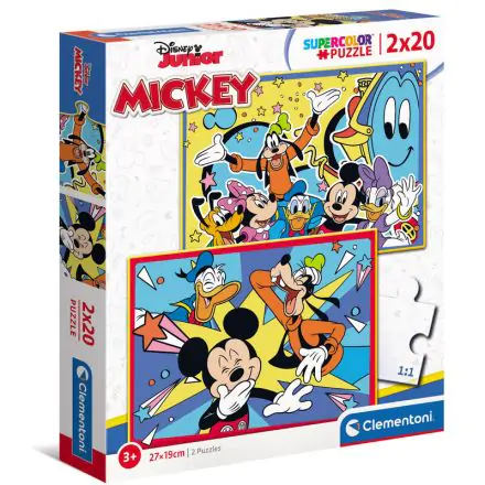 Disney Mickey puzzle 2 x 20 bucăți termékfotója