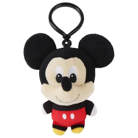 Disney Mickey Smile figurina 3D de pluș cu agatatoare, breloc de geanta 13 cm poza produsului