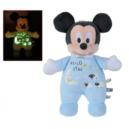 Disney Mickey jucărie de pluș moale fosforescentă 25cm termékfotója