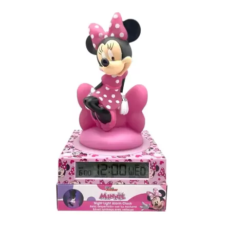 Disney Minnie lampă 3D cu ceas deșteptător termékfotója