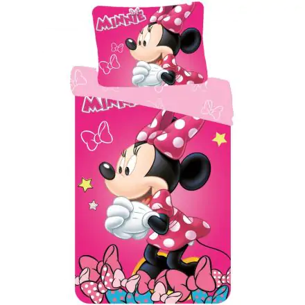 Disney Minnie Mouse Set Husa Plapuma 140x200cm, 70x90cm poza produsului