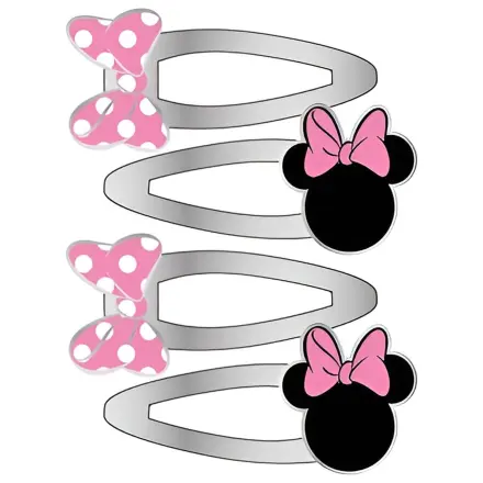 Disney Minnie Bow Hair Clip Set, 4 bucăți poza produsului