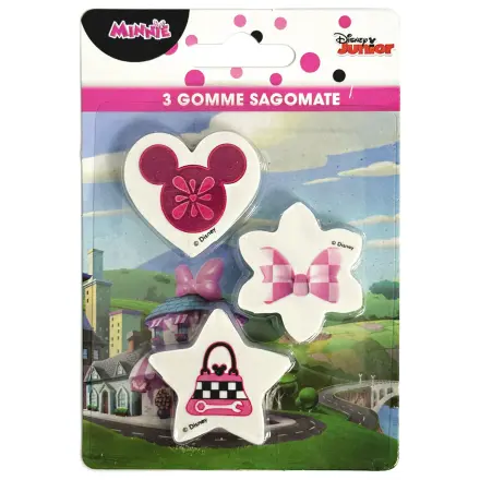 Disney Minnie Chic Shaped Eraser Set de 3 bucăți poza produsului