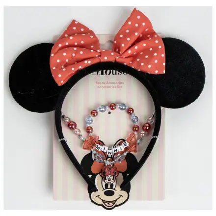 Disney Minnie Ears Jewelry and Headband Set poza produsului